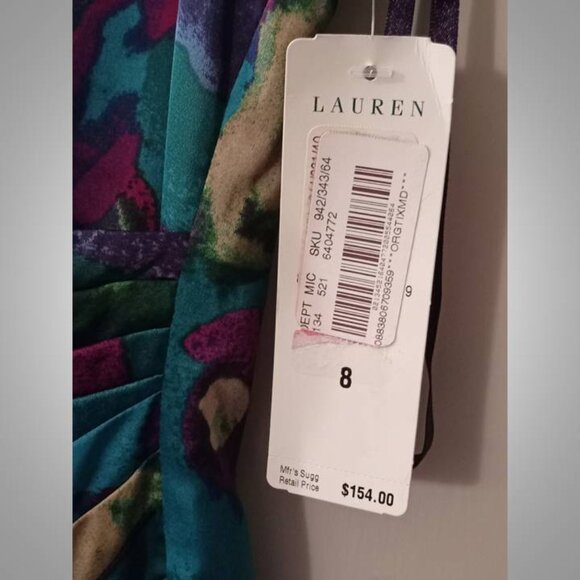 NWT Lauren Ralph Lauren dress size 8 - Picture 5 of 7